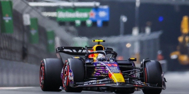 Checo P&eacute;rez y Hamilton, eliminados en la Q2 del GP de Las Vegas