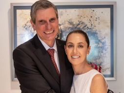 Claudia Sheinbaum compartió su unión con Jesús Tarriba a través de redes sociales. TWITTER/Claudiashein