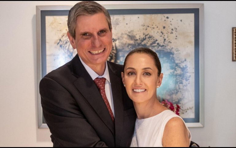 Claudia Sheinbaum compartió su unión con Jesús Tarriba a través de redes sociales. TWITTER/Claudiashein