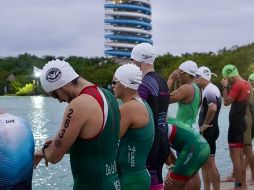 Un atleta perdió la vida tras un paro cardiorrespiratorio en el Triatlón de Xel-Há. ESPECIAL/ @XelHaPark