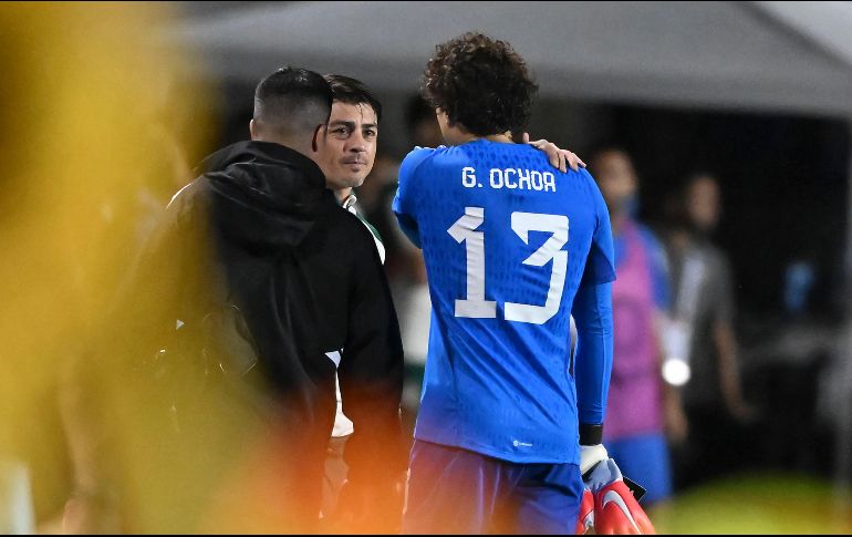 Ochoa sufrió una contusión directa en el hombro derecho. IMAGO7.