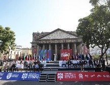 Con la participación de oficiales de 17 países, este domingo arrancaron los X Juegos Latinoamericanos de Policías y Bomberos, en Guadalajara. EL INFORMADOR/ H. FIGUEROA