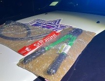 Los detenidos se identificaron como Dorian Damian “N”, de 29 años y Diana Citlalli “N”, de 25. ESPECIAL/ Policía de Guadalajara