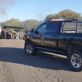 Aseguran vehículo blindado en Teocaltiche tras enfrentamiento