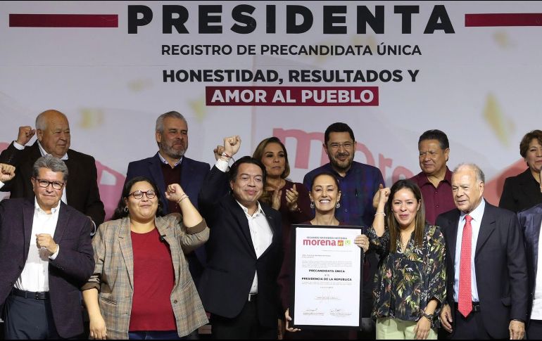 El evento contó con la participación de los partidos aliados. SUN/ B. Fregoso