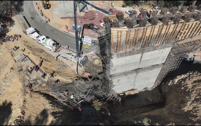 La SCT confirmó la muerte de cinco trabajadores. ESPECIAL.