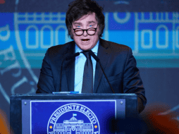 Milei, líder de La Libertad Avanza, asumirá el 10 de diciembre el cargo de presidente de Argentina. AP.