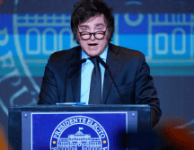 Milei, líder de La Libertad Avanza, asumirá el 10 de diciembre el cargo de presidente de Argentina. AP.