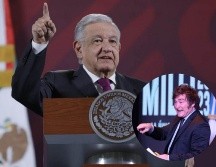 Andrés Manuel López Obrador descartó la posibilidad de que regrese la derecha a gobernar el país. ESPECIAL / SUN / F. ROJAS / XINHUA / L. GONZÁLEZ