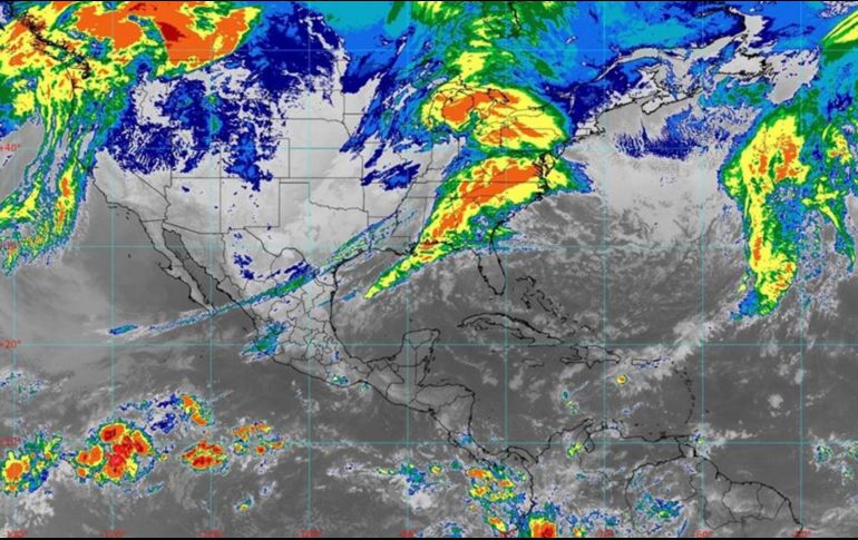 El frente frío 11 propiciará diversas condiciones climáticas en el país. ESPECIAL/ @conagua_mx