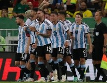 El cuadro argentino comanda las eliminatorias sudamericanas con 15 puntos. EFE/A. Coelho