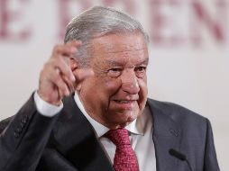 El Presidente López Obrador declaró que por la droga pierden la vida 100 mil jóvenes cada año en Estados Unidos. EFE / I. Esquivel