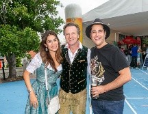 Sheila Vergara, Juergen Kurz y Pepe Escandón. GENTE BIEN JALISCO/ Jorge Soltero