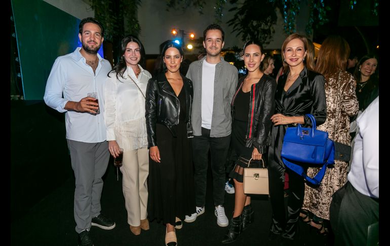Juan Manuel Carrillo, Mariel Galguera, Viviana Carrillo, Willem Van Der Kaaij, Paty Carrillo y Paty Plascencia. GENTE BIEN JALISCO/ Jorge Soltero