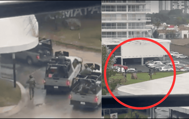 Gran operativo en Cima Park. ESPECIAL/ CAPTURA