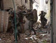Soldados de la unidad de fuerzas especiales “Egoz” durante su operación en Shati, donde atacaron objetivos estratégicos de Hamás. EFE/Ejército israelí