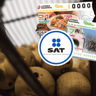 SAT: ¿cuánto debes pagar de impuestos si ganas la Lotería Nacional?