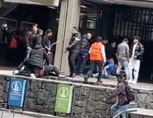 Estudiantes de la UNAM son agredidos en las instalaciones. ESPECIAL/ CAPTURA