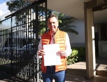 Lemus Navarro sostuvo que este tipo de acciones por parte de sus contrincantes electorales se sustentan en el pavor que tienen al proyecto colectivo que encabeza. CORTESÍA