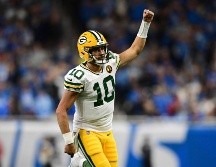 Jordan Love (#10) tuvo la mejor actuación de su carrera con tres pases de anotación. AP/D. Dermer