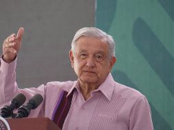 López Obrador señaló que se busca que se apruebe un plan para el desarrollo social. SUN / E. HERNÁNDEZ