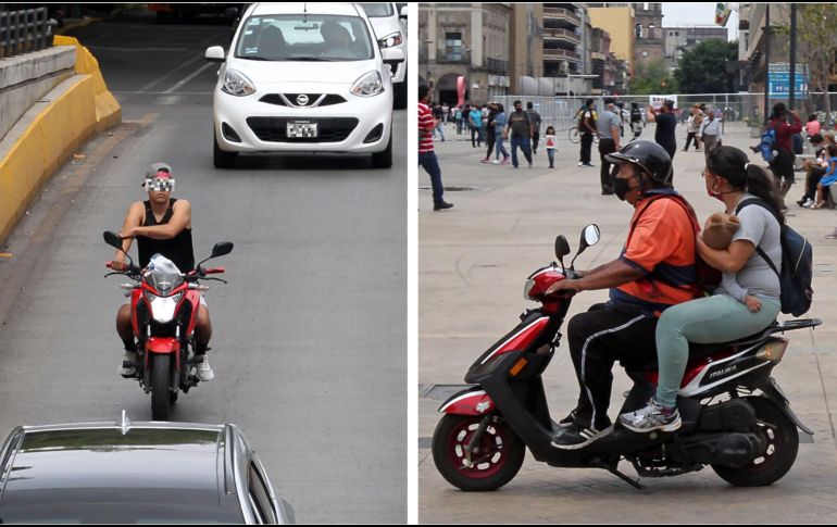 Evita que te retiren la moto por infringir las normas establecidas. EL INFORMADOR / ARCHIVO