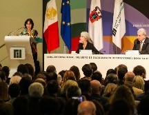 La ganadora del Premio FIL de Literatura en Lenguas Romances 2023 es Coral Bracho. El Informador / Arturo Navarro