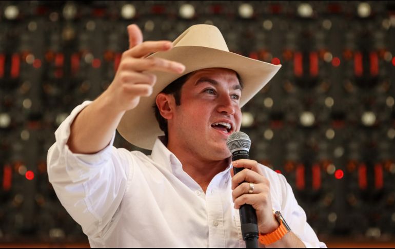 Samuel García dijo que, de la mano de Lemus, seguirán impulsando a Jalisco y Nuevo León para que sean los Estados más productivos del país. EL INFORMADOR/A. Navarro