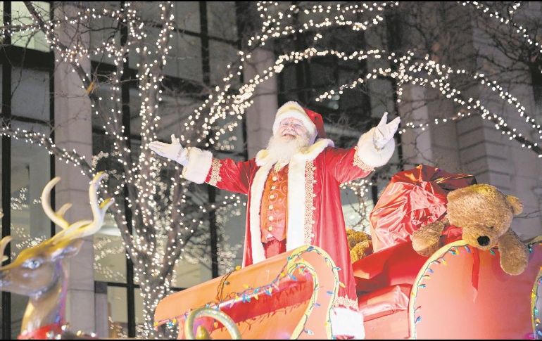 La presencia de Papá Noel es insuperable. CORTESÍA / Choose Chicago
