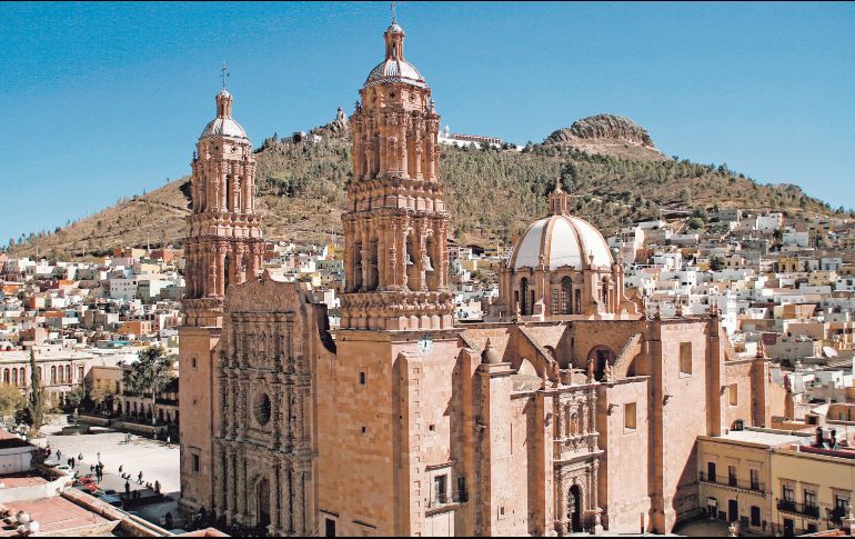 La cantera rosa de los inmuebles históricos es uno de los principales atractivos de la ciudad. CORTESÍA