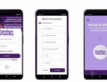 En un comunicado el Gobierno del Estado informó que la aplicación Código Violeta está disponible de manera gratuita en las tiendas Play Store y App Store. CORTESÍA