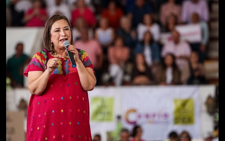 El evento fue convocado por Confío en México y Foro Plural Jalisco. EL INFORMADOR/ H. Figueroa.