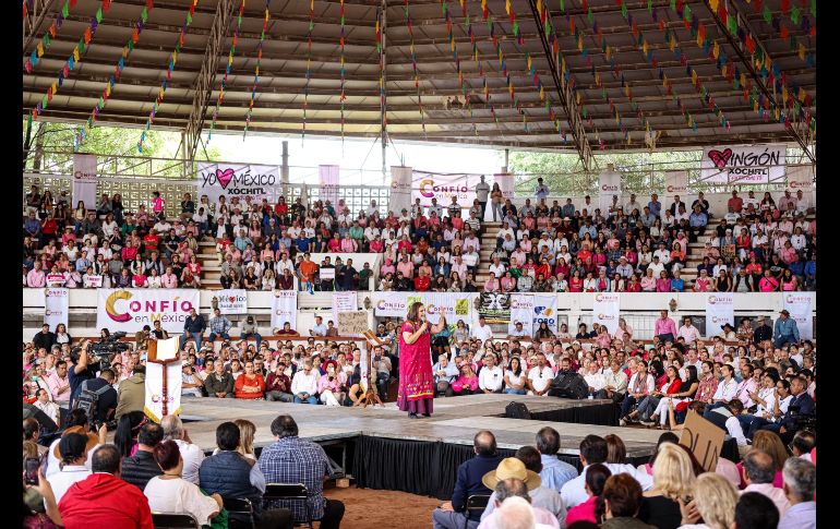 El evento fue convocado por Confío en México y Foro Plural Jalisco. EL INFORMADOR/ H. Figueroa.