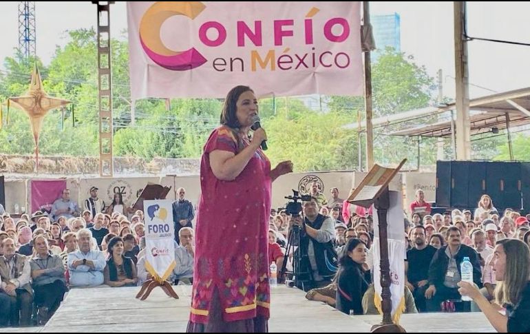 Xóchitl Gálvez, precandidata a la presidencia de la República por la Coalición “Fuerza y Corazón” . EL INFORMADOR/ ARCHIVO