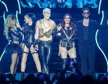 Este domingo 26 de noviembre la alineación conformada por Anahí, Maite, Dulce María, Christopher y Christian ofreció el primero de dos conciertos en el Estadio Tres de Marzo en Zapopan. EL INFORMADOR/ H. Figueroa