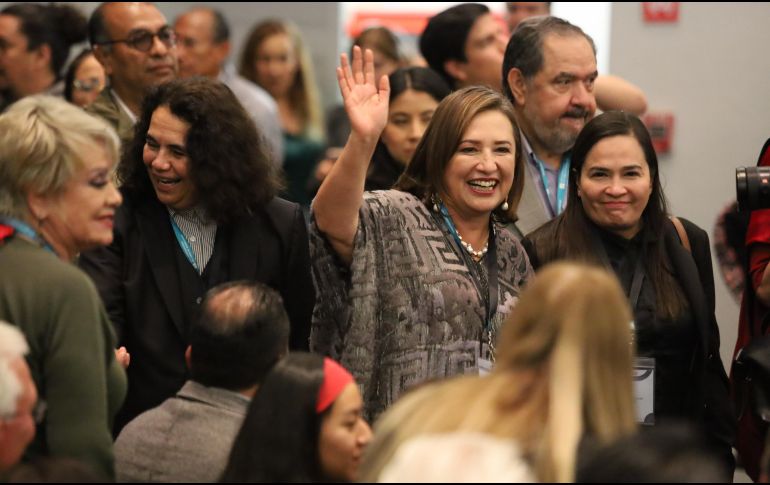 Gálvez agradeció que la FIL sea un escenario de encuentro entre distintos pensamientos y haya diálogo. EL INFORMADOR/ A. Navarro