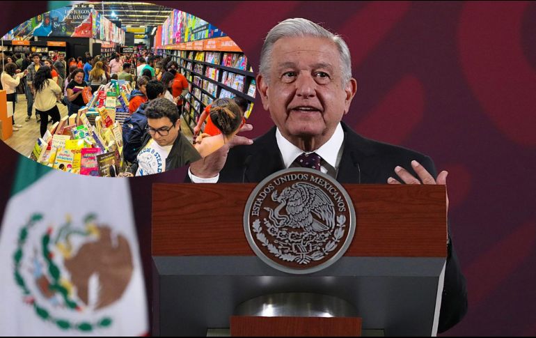 López Obrador criticó a la FIL Guadalajara. EL INFORMADOR/A. Navarro/ SUN/ B. Fregoso