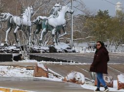 El frente frío número 12, llegará con lluvias intensas, heladas y granizo. /EFE