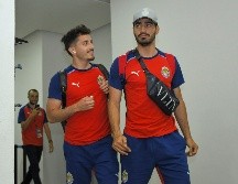 El ambiente en el vestidor del rebaño vive un gran momento /Imago7