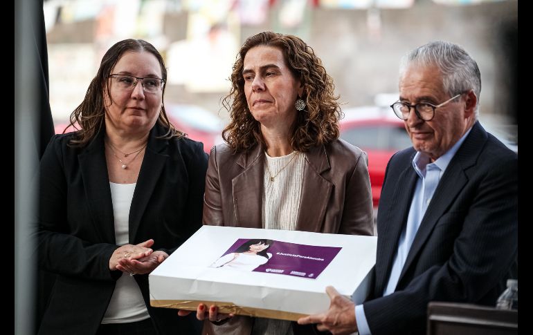 Hoy, a poco más de seis años del feminicidio, el Gobierno de Jalisco rindió disculpas públicas por el caso, en voz del secretario de gobierno, Enrique Ibarra Pedroza. EL INFORMADOR / H. Figueroa