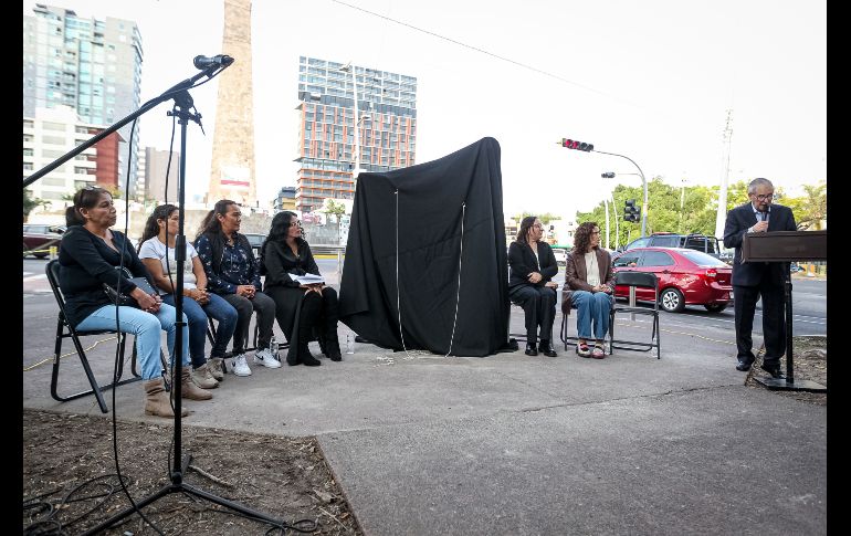 Hoy, a poco más de seis años del feminicidio, el Gobierno de Jalisco rindió disculpas públicas por el caso, en voz del secretario de gobierno, Enrique Ibarra Pedroza. EL INFORMADOR / H. Figueroa