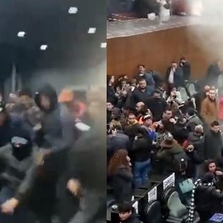 Irrumpen sesión en Congreso de Nuevo León (VIDEO)