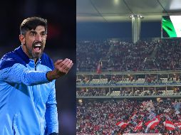 Chivas debutará esta noche en la Liguilla y es por eso que el profe Pauno le hizo una petición importante a la afición rojiblanca de cara a que se midan a Pumas en el Estadio AKRON. ESPECIAL / IMAGO7