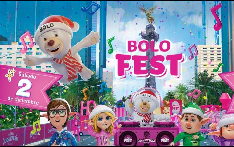 El Bolo Fest es una celebración navideña organizada por la tienda departamental Liverpool. ESPECIAL / Liverpool