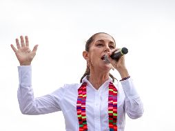 “En estos cinco años, el Presidente López Obrador multiplicó el salario mínimo y en la frontera Norte casi por tres”, aseguró Claudia Sheinbaum. EL INFORMADOR / H. FIGUEROA