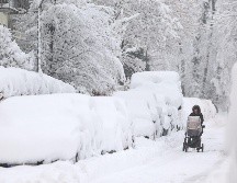 El clima ha causado accidentes e incidentes en la región. EFE / A. Szilagyi