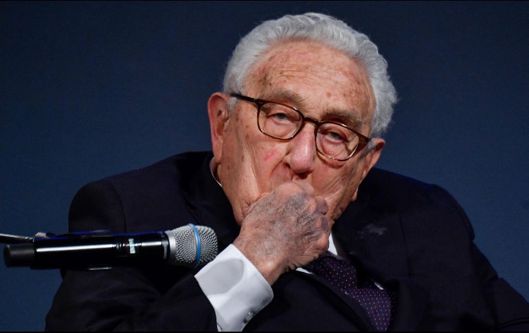Henry Kissinger fue encontrado muerto en su domicilio de Connecticut el miércoles 29 de noviembre de 2023. AFP / ARCHIVO