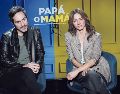Mauricio Ochmann y Silvia Navarro se harán la vida imposible en “Papá o Mamá”. EL UNIVERSAL