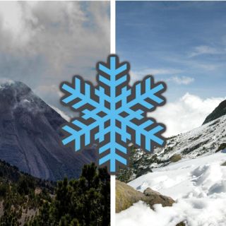 ¿Ya tiene nieve el Nevado de Colima?