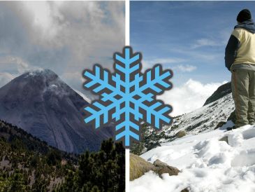 Las nevadas no son seguras, depende de las condiciones climáticas. El año pasado, por ejemplo, la nieve no llegó al Nevado de Colima. EL INFORMADOR / ARCHIVO